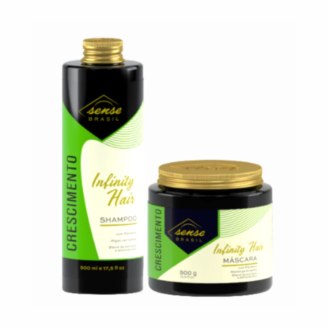 Kit Infinity hair Crescimento 500ml – sense brasil